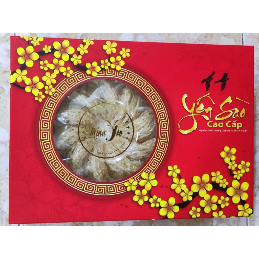 Yến Sào Sạch Lông Kèm Bộ Hộp Quà - 100g