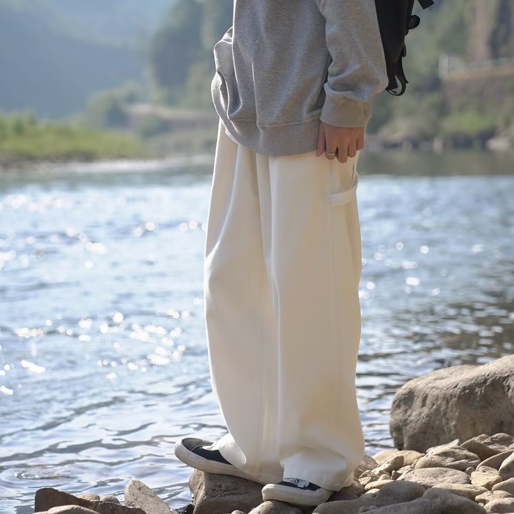 Quần Dài Lưng Thun Phong Cách hip hop Đường Phố Cá Tính Cho Nam