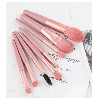 Set 8 Cọ Trang Điểm Lông Mềm Nhỏ Gọn