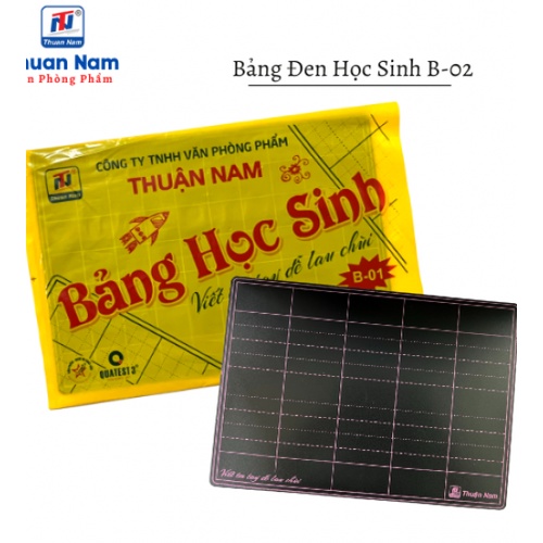 Bảng Học Sinh Thuận Nam Bảng Đen Nhỏ 18,8X16,5cm