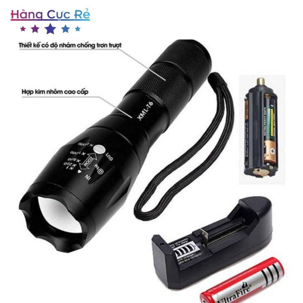 Đèn pin siêu sáng Rp6000 siêu sáng