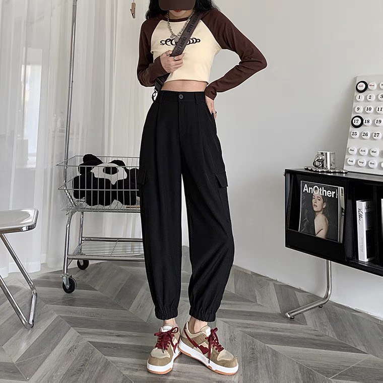 Quần jogger túi hộp bo chân HAGA QBG01