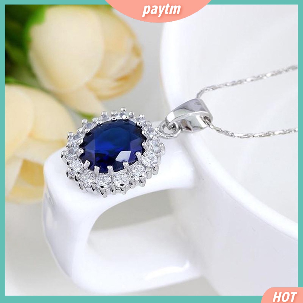 [PTM] Bộ Vòng cổ + bông tai đính đá nhiều màu sắc