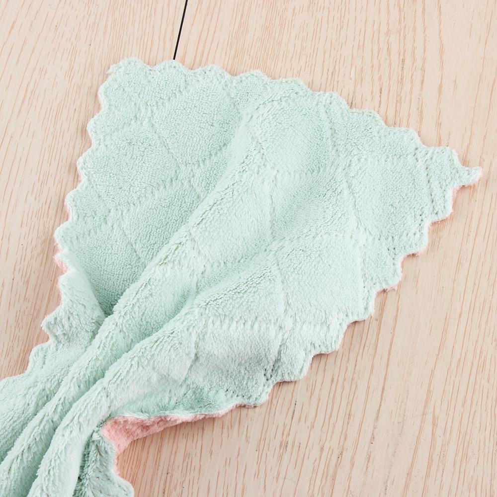 Set 1 Hoặc 5 Khăn Lau Chén Đĩa Nhiều Màu Tiện Dụng