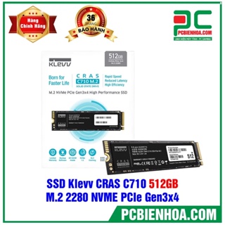 Siêu rẻ ổ cứng SSD KLEVV CRAS C710 512GB - M.2 2280 NVME PCIE GEN3X4