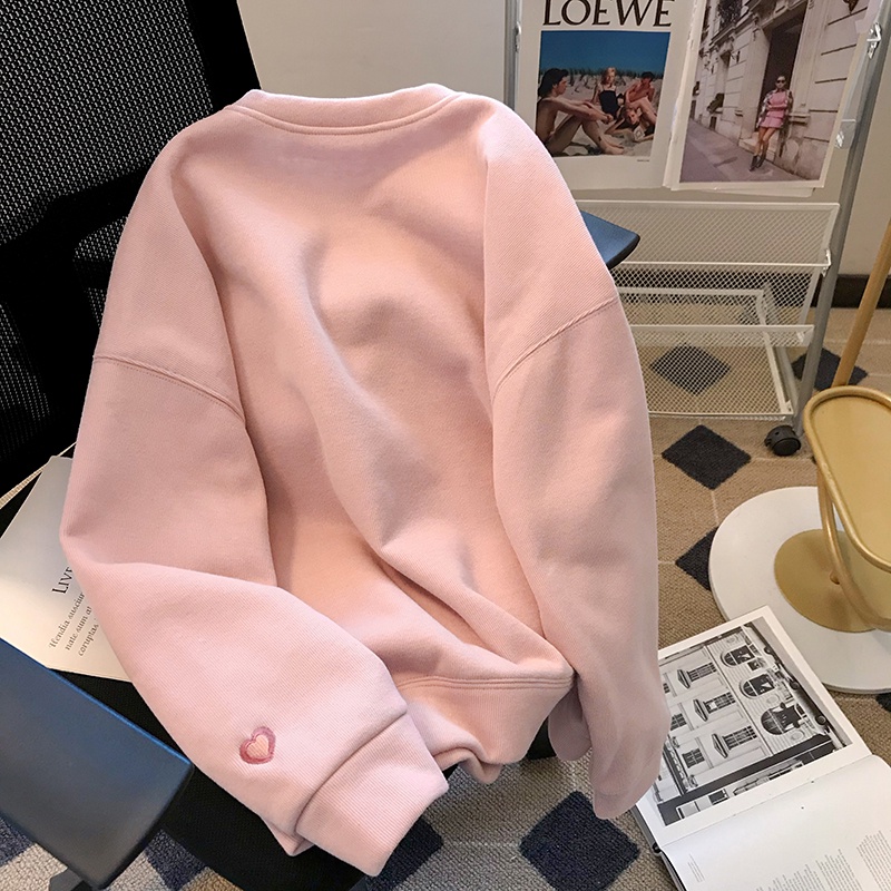 NRVP Áo thun nữ dài tay 100% cotton phong cách Hàn Quốc thời trang 2023