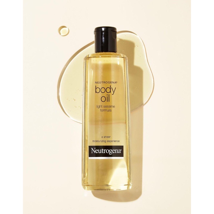Tinh dầu dưỡng thể Neutrogena Body Oil Light Seasame Formula 250ml