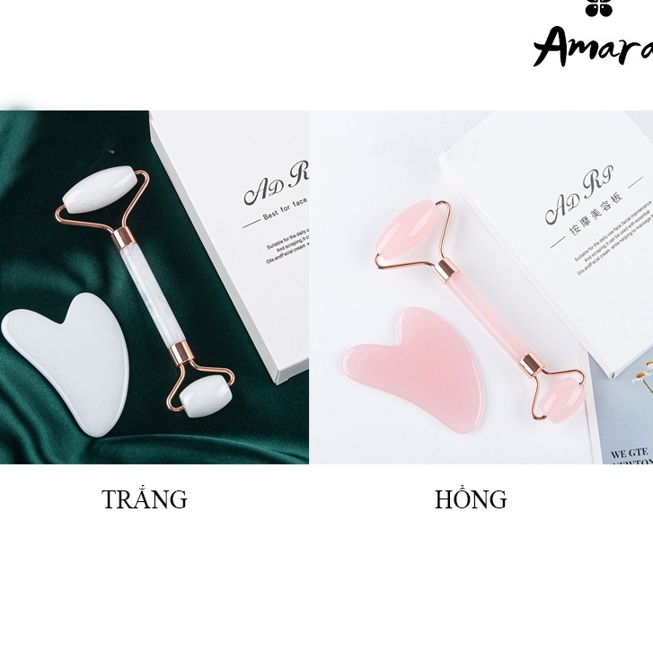 Combo thanh lăn mặt và miếng massage giúp nâng cơ, săn chắc làn da