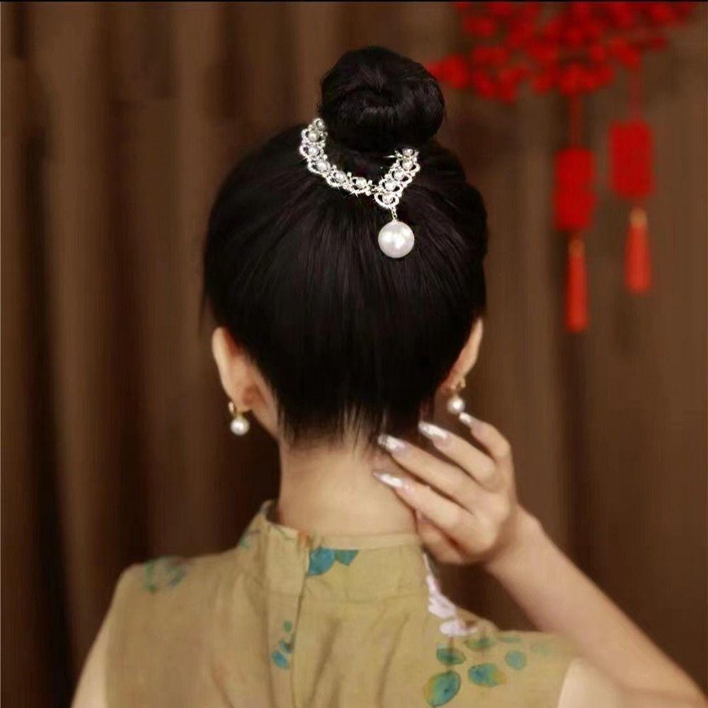 Kẹp Tóc Hình Trái Tim Phong Cách Retro Cho Nữ