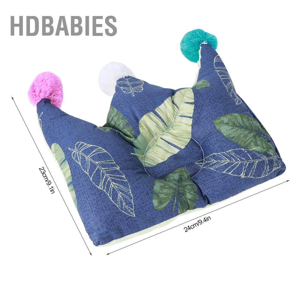 HDbabies Ngăn chặn Đầu phẳng Chống cuộn Gối Bảo vệ đầu Đệm ngủ cho trẻ sơ sinh Trẻ