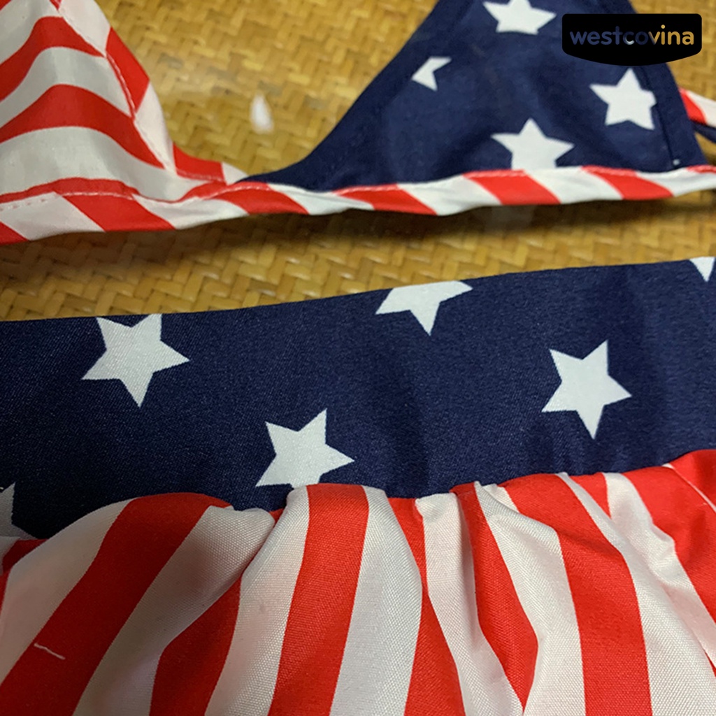 [COD]♘Bộ Đồ Bơi Bikini In Họa Tiết Dễ Thương Thời Trang Mùa Hè Cho Cún Cưng