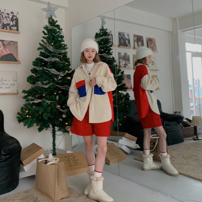 Áo kiểu SUXI chất nhung phong cách hàn quốc thời trang xuân thu cá tính