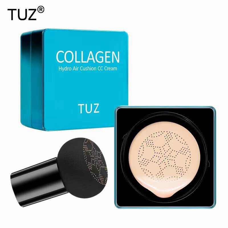 Phấn Nước Kiềm Dầu Collagen Hydro Air Cushion CC Cream Tuz Mịn Màng Chống Nước Kèm Chổi Tán Nền