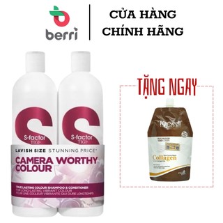 Cặp dầu gội xả tigi s 750ml