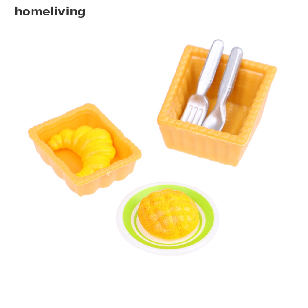 1 Bộ Đồ Ăn Tỉ Lệ 1: 12 Trang Trí Nhà Búp Bê