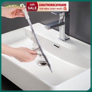 Dụng cụ thông tắc đường ống thoát nước bồn rửa chén, phòng tắm, que thông tắc đường ống thoát nước chống nghẹt