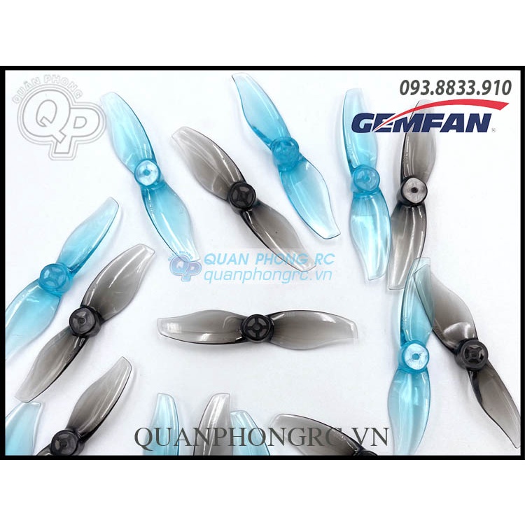 4 Cặp Cánh 2 Lá 2 inch GEMFAN Hurricane 2015 2-Blade Propellers 1.5mm Hole