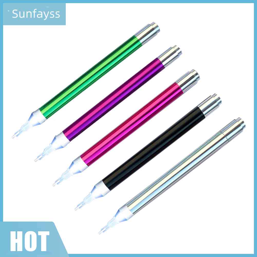 Mới Bút Đính Đá 5D Tự Làm Có Đèn Chuyên Dụng