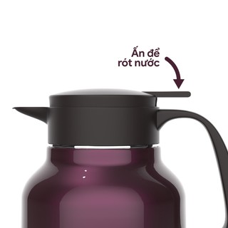 Phích Pha Trà Giữ Nhiệt 2GOOD FLASK B16 (1.8L) (Giữ nhiệt 24h, chống vỡ, thiết kế đẹp, màu sắc đẹp) - Befoyo