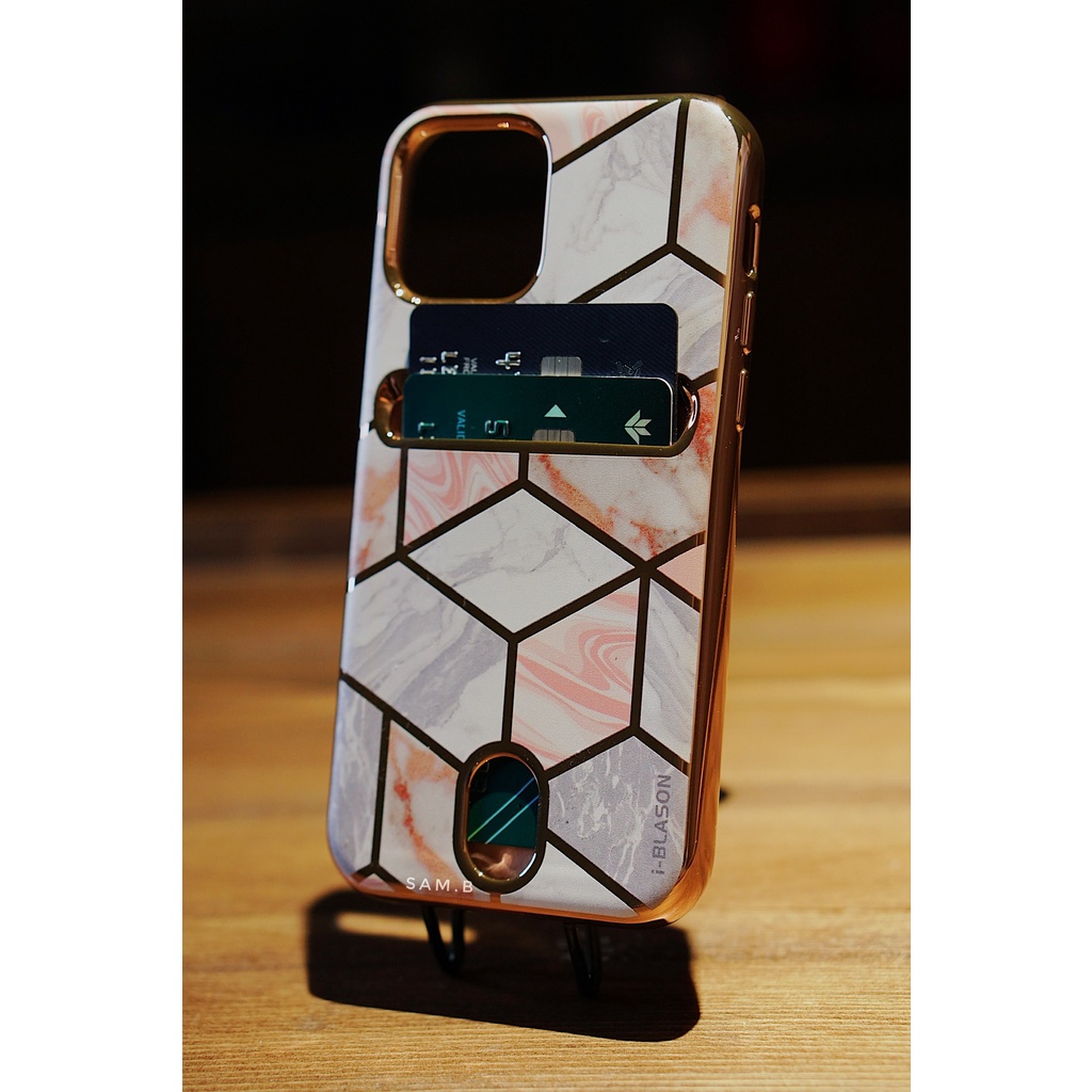 Ốp Lưng Đựng Thẻ i-Blason Cosmo cho iPhone 12 / 12 Pro - Hàng Chính Hãng
