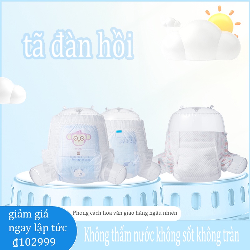 Tã Mềm Thấm Tã Lưới 3D Giá Rẻ Đủ Size M L XL XXL 50/100 Cái