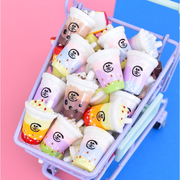 Mô hình các ly nước sinh tố trang trí nhà búp bê, OB11 Dollhouse 1:12