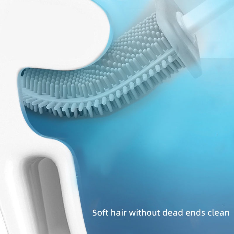 A-LIFE Bộ Bàn Chải Cọ Rửa Toilet Cán Dài 3 Trong 1 Tiện Dụng