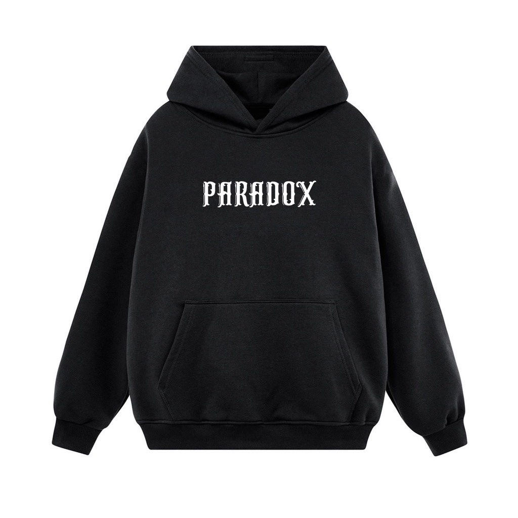 Áo Hoodie PARADOX Chất Vải Nỉ Bông dày dặn