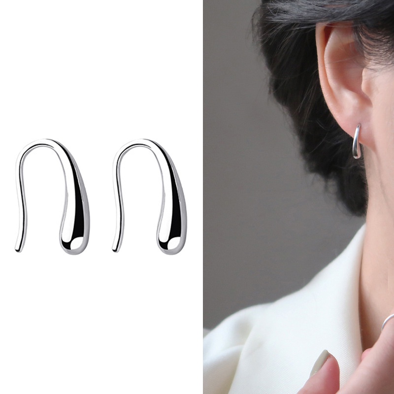 Khuyên Tai Dạng Móc Hình Giọt Nước Cao Cấp JP5