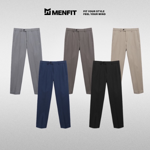 Quần tây nam cao cấp MENFIT FAL-001 dáng ôm vừa vặn, co giãn nhẹ thoải mái