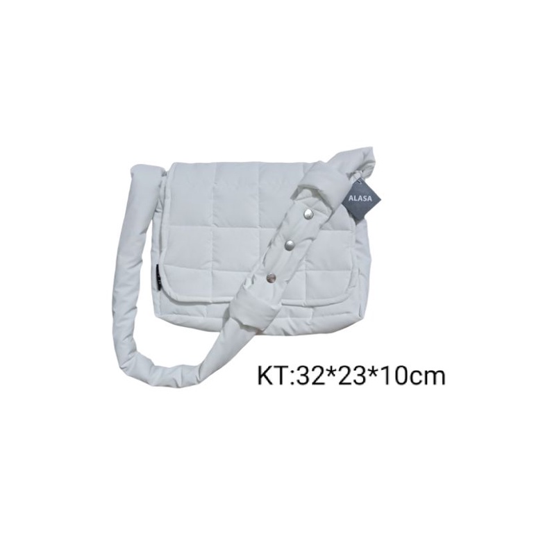 Túi đeo chéo chần bông unisex dainystore cao cấp