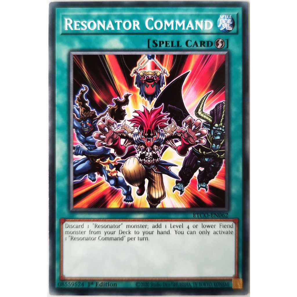 [Thẻ Yugioh] Resonator Command |EN| Common