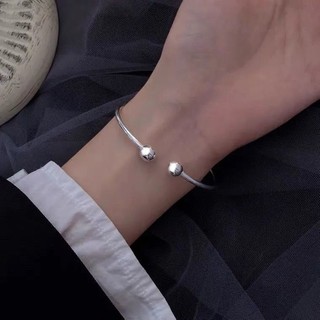 Vòng Tay Mạ Bạc Đơn Giản Cá Tính