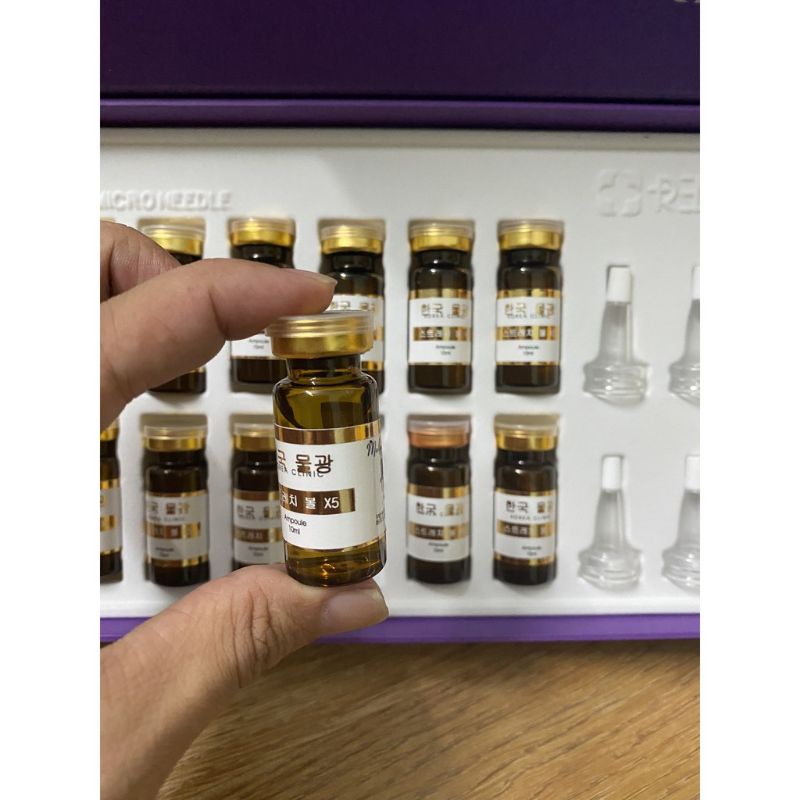 Căng bóng trẻ hoá Mulwang Black Hàn Quốc