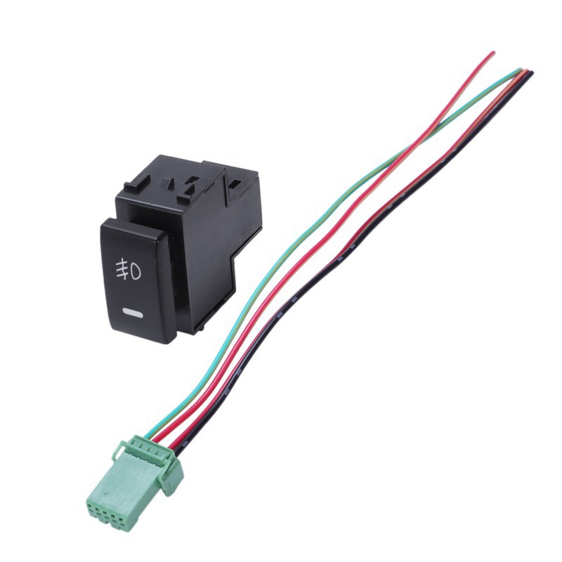 Công Tắc Đèn Phá Sương Mù 4 Dây Màu Đen Cho Nissan