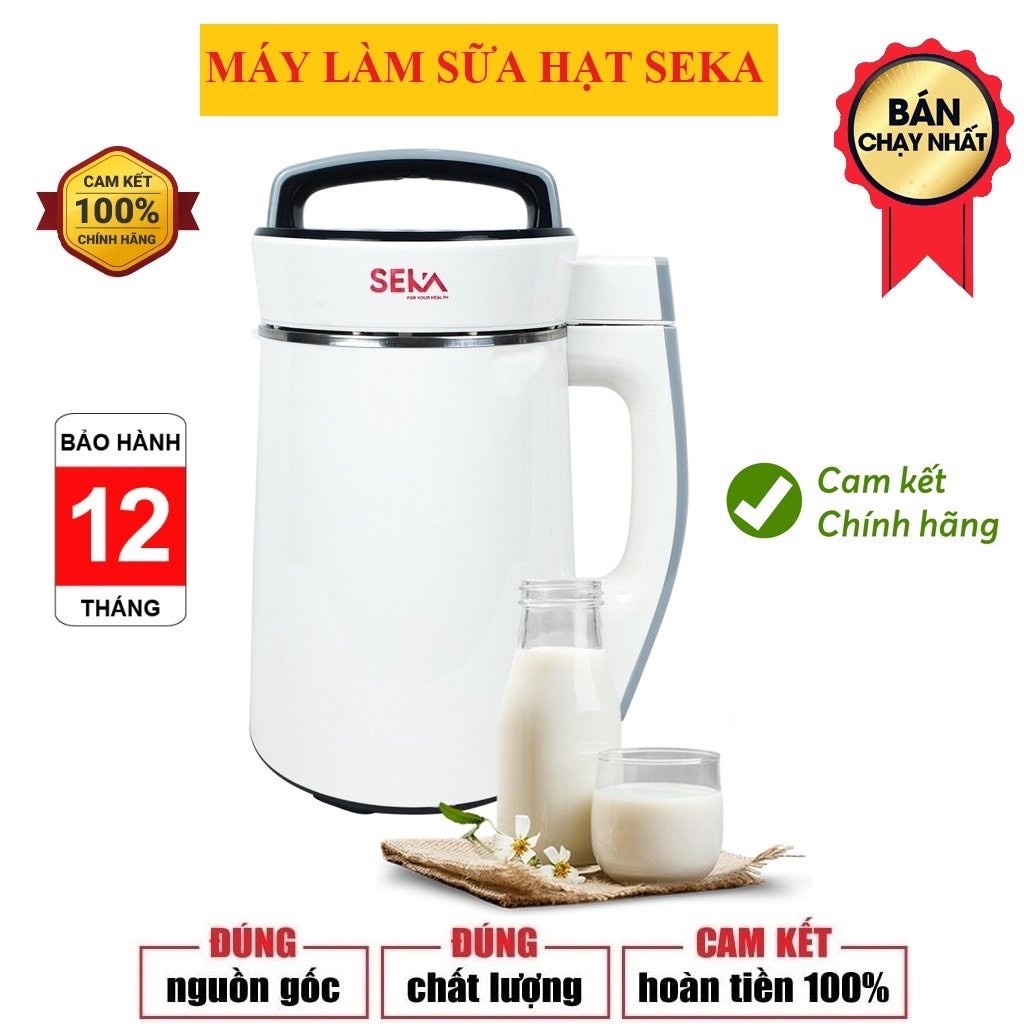 Máy xay sữa hạt seka đa năng 1800 ml, lỗi 1 đổi 1