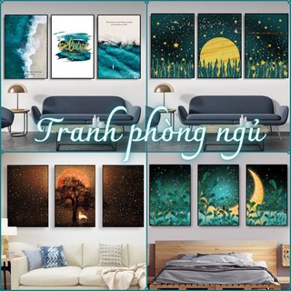 Bộ 3 bức tranh treo tường,tranh decor phòng khách,ăn,ngủ | 3H