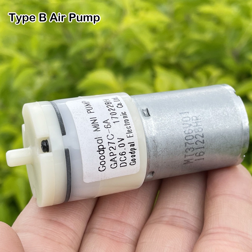 1 Máy Bơm Khí Mini DC 3.7V 5V 6V 370 Cho Bể Cá