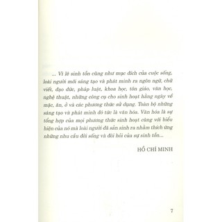 Sách - Về Văn Hóa (Xuất Bản Lần Thứ Hai)