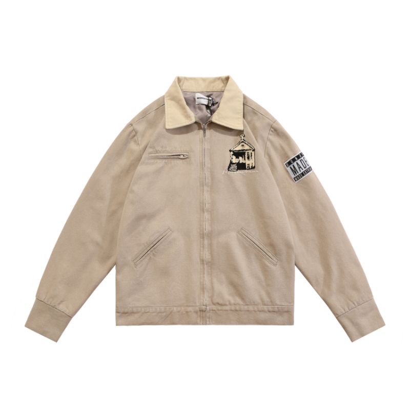 Áo khoác trucker BLACK AIR retro-vintage