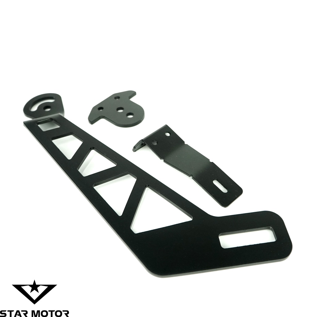 Dè chắn bùn Robot, chắn bùn 1 chân sơn Carbon dành cho các dòng xe Exciter, Winner, R15v3, MT15, PKL, PKN