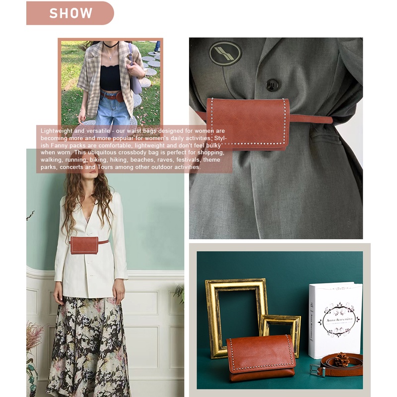 Túi xách AFKOMST da PU có thể điều chỉnh thời trang dành cho nữ