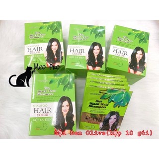 𝐃ầ𝐮 𝐆ộ𝐢 Đ𝐞𝐧 𝐓ó𝐜 𝐒â𝐦 𝐕à𝐧𝐠 + Olive ( 𝐇ộ𝐩 𝟏𝟎 𝐠ó𝐢)