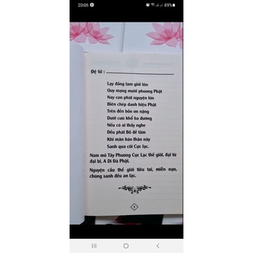 🙏Gieo duyên tặng vở chép tay hồng danh A DI ĐÀ PHẬT