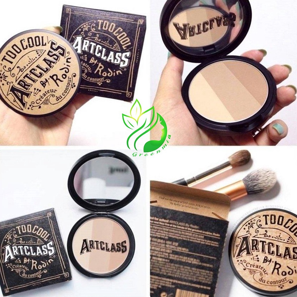Phấn Tạo Khối Bắt Sáng Too Cool For School Artclass By Rodin Shading Modern Màu Sáng Cho Tone Da Lạnh 9.5g