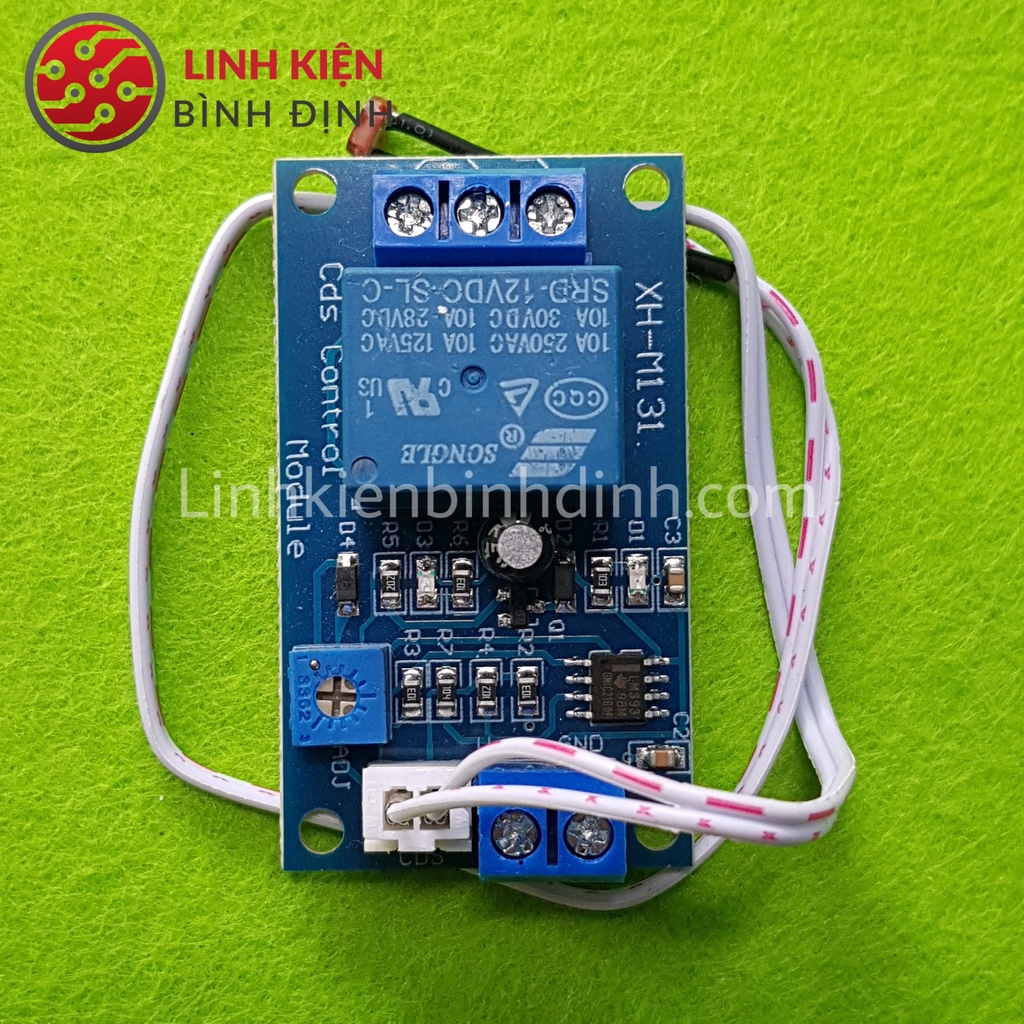 Module, mạch cảm biến ánh sáng Relay 12v XH-M131 bật tắt Thiết bị tự động