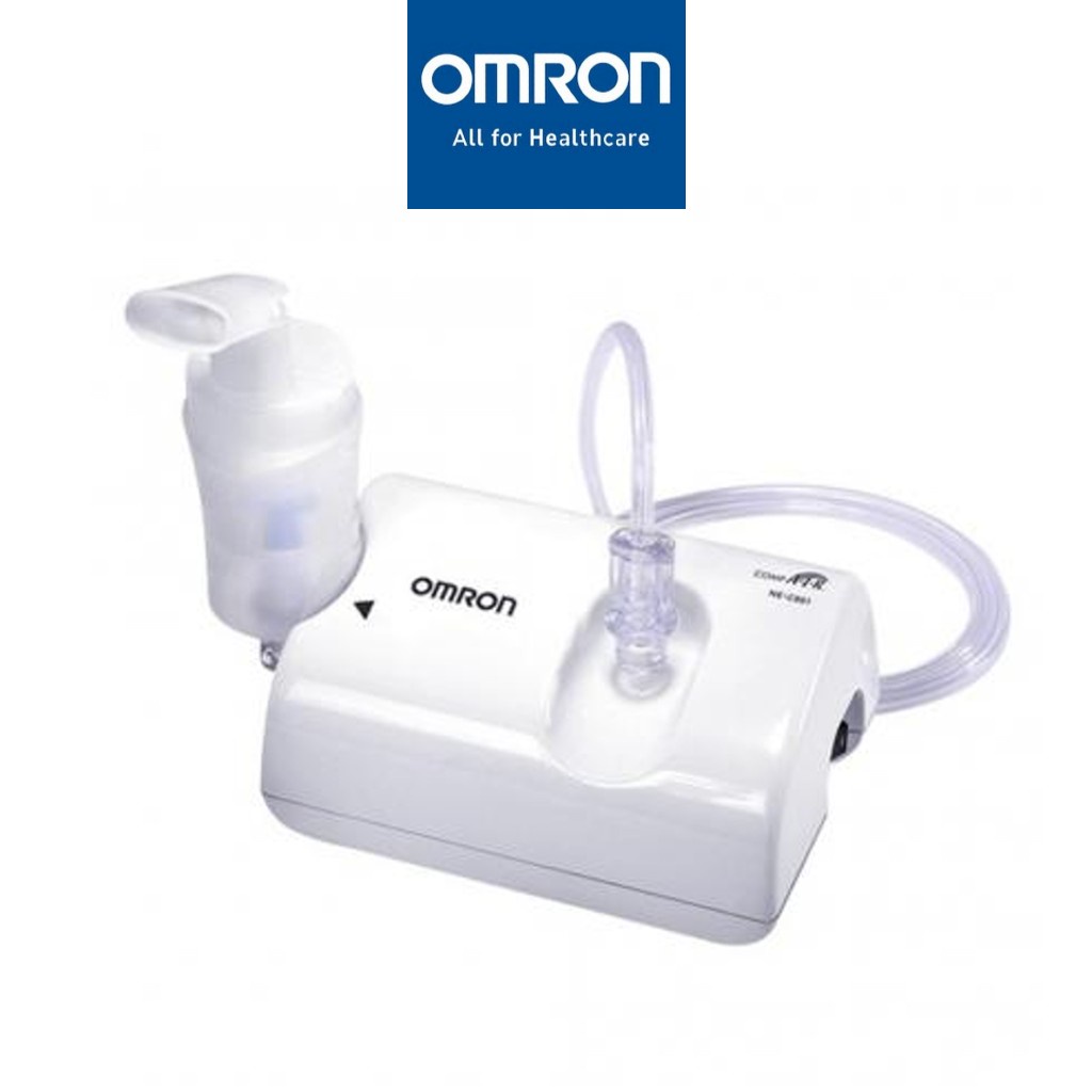 Máy xông mũi họng, khí dung OMRON NE-C801 cho trẻ em và người lớn bảo hành 2 năm chính hãng