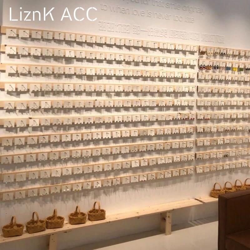 Khuyên tai hợp kim cao cấp LETIS KT48, bông tai phong cách thời trang hiện đại cá tính dễ phối đồ