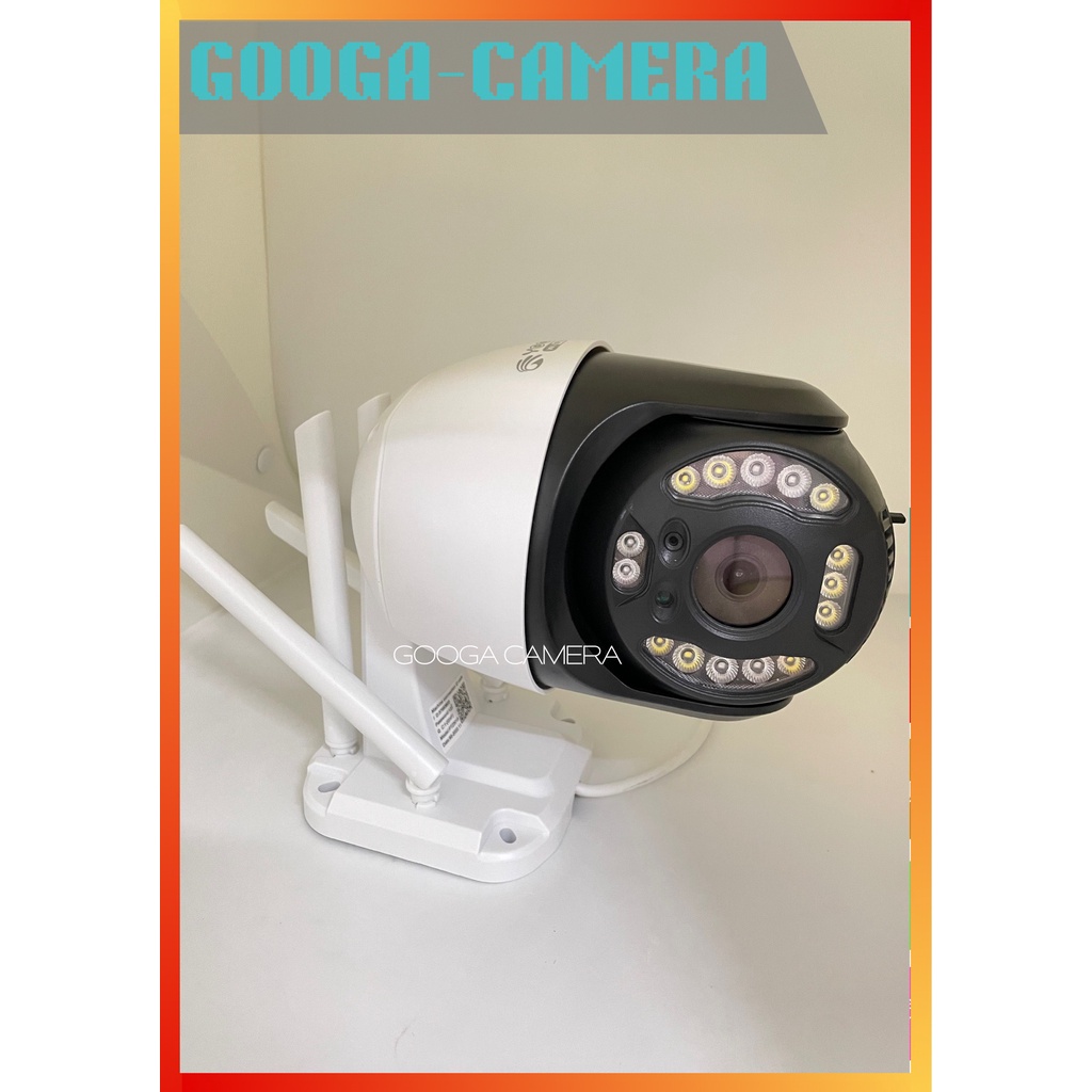 Camera Yoosee wifi ngoài trời 5.0MPX 1080P - xoay 360 độ PTZ 4 anten - có màu ban đêm - đàm thoại 2 chiều