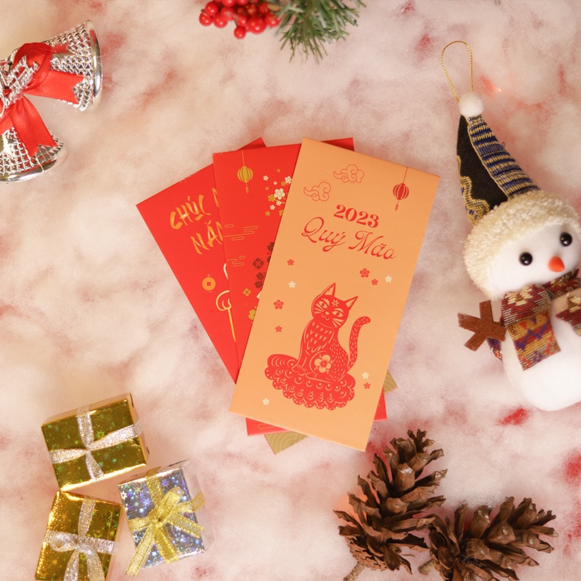 Phong bao lì xì Tết Nguyên Đán 2023